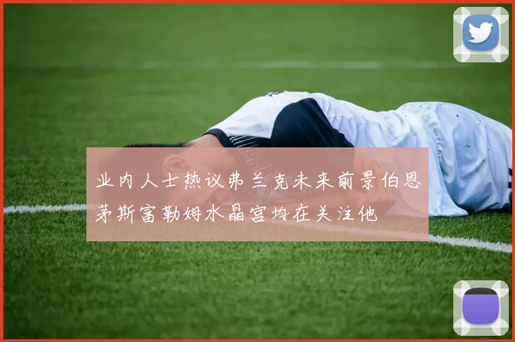 业内人士热议弗兰克未来前景伯恩茅斯富勒姆水晶宫均在关注他